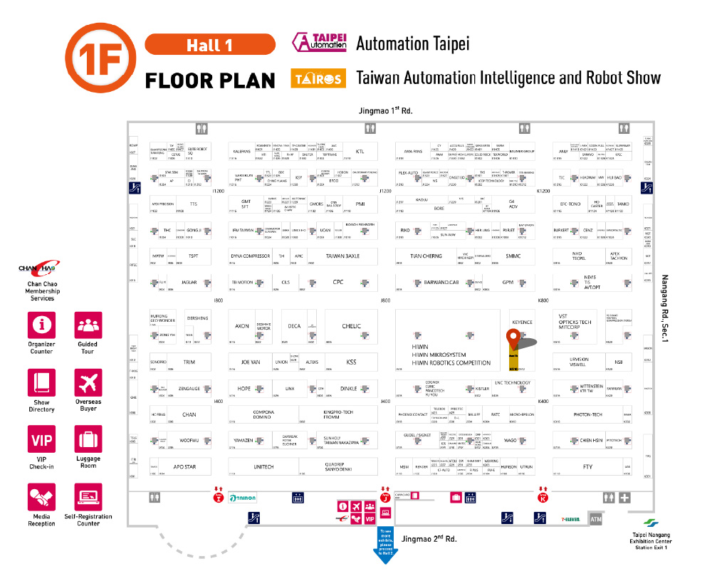 Booth Floor Plan