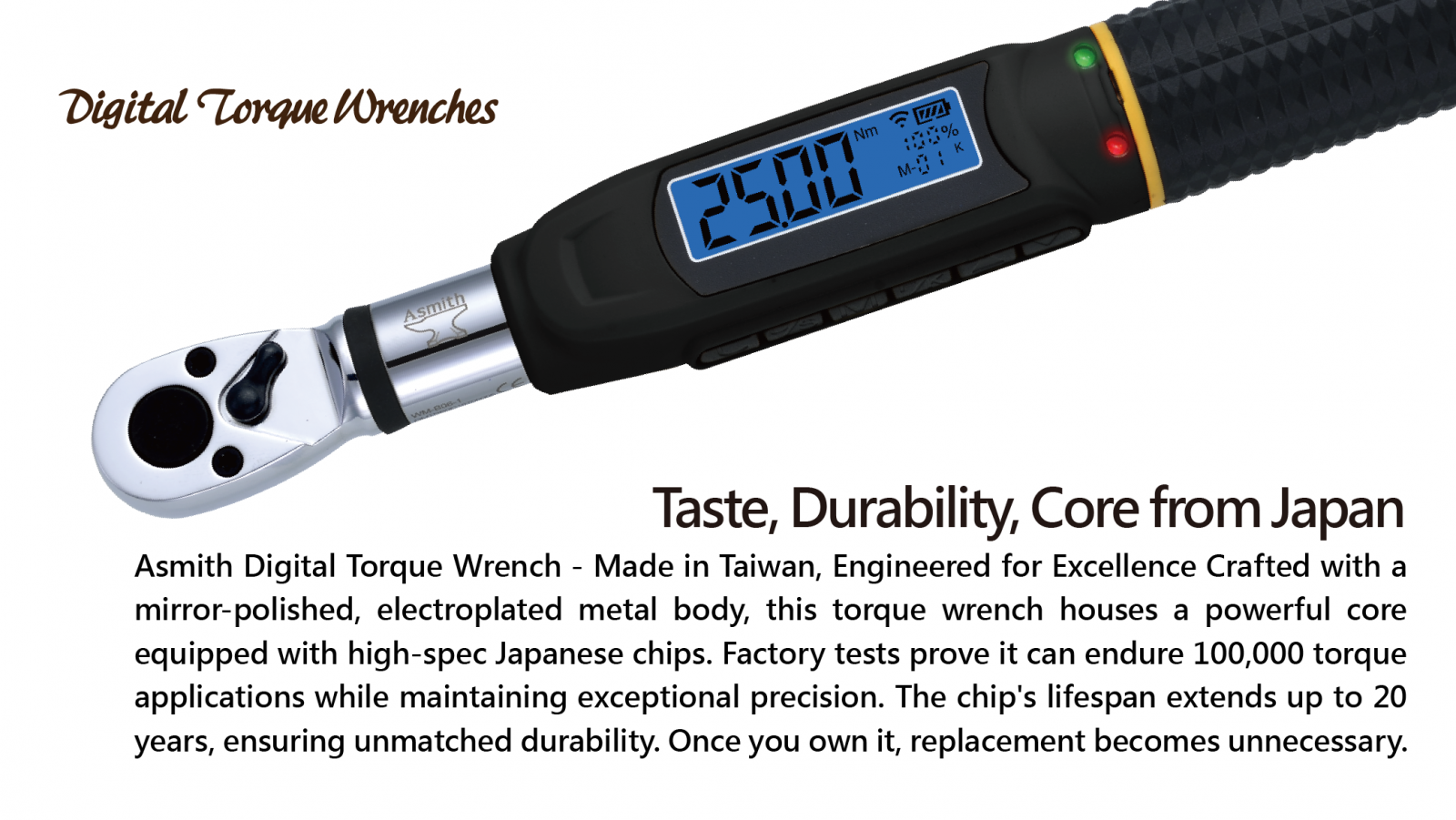 Taste, Durability, Core of the Future