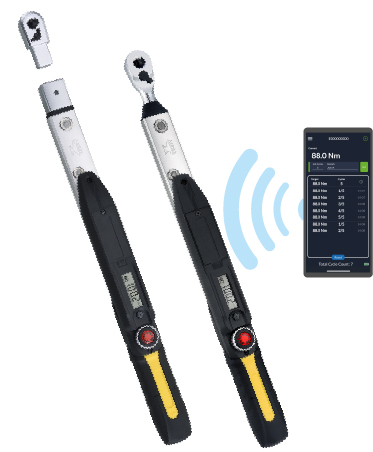 Mechanical Torque Wrench with Digital Readout Time Setting 機電扭力扳手時間設定